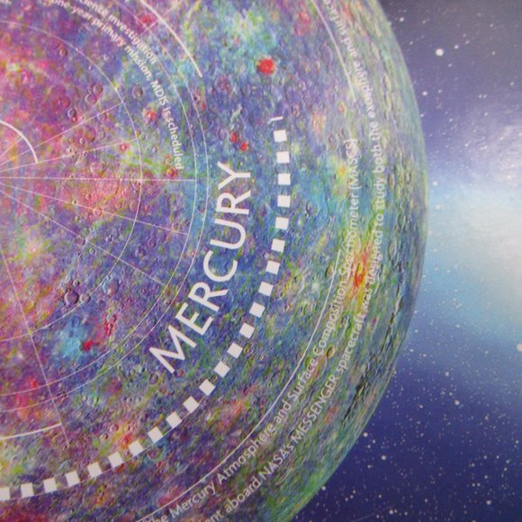 NASA 750 Piece Foil Effect Planet Jigsaw Puzzle - Picture 8 of 14